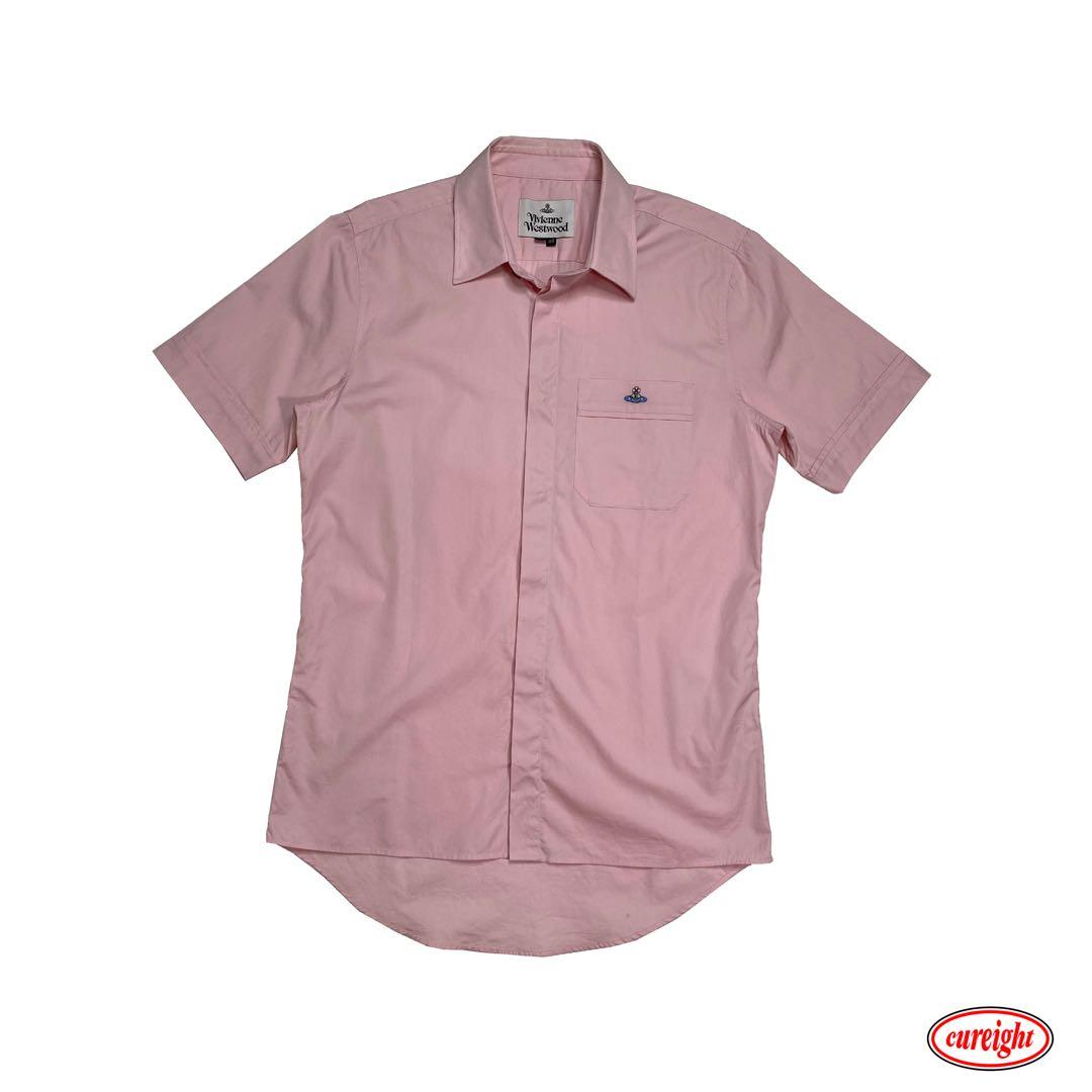 vivienne westwood mens pink shirt