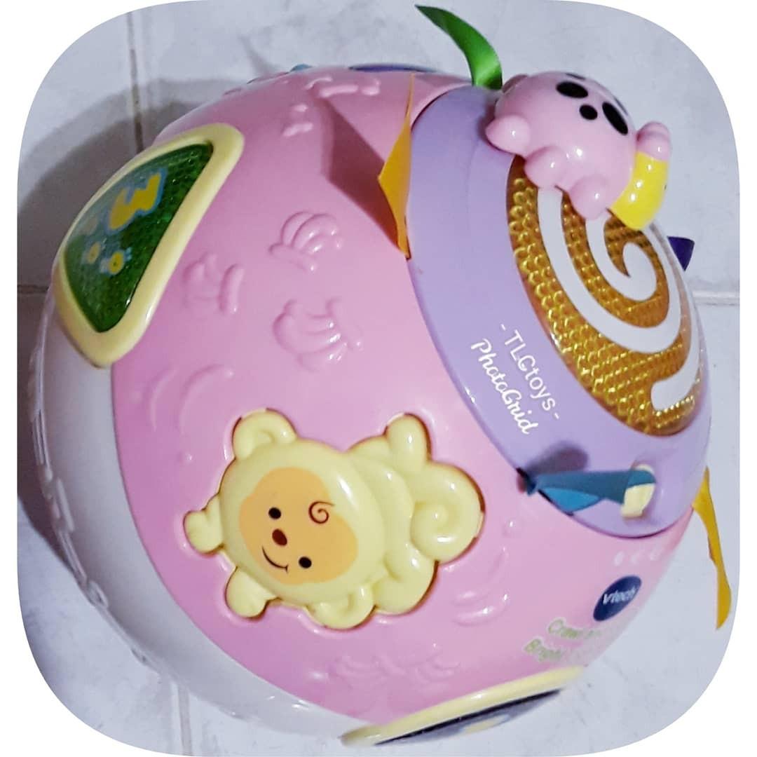 Vtech crawl & learn bright lights outlet ball pink