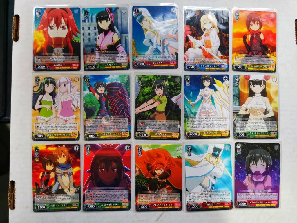 I Don’t Want to Get Hurt Booster Pack Lot New Weiss Schwarz BOFURI 
