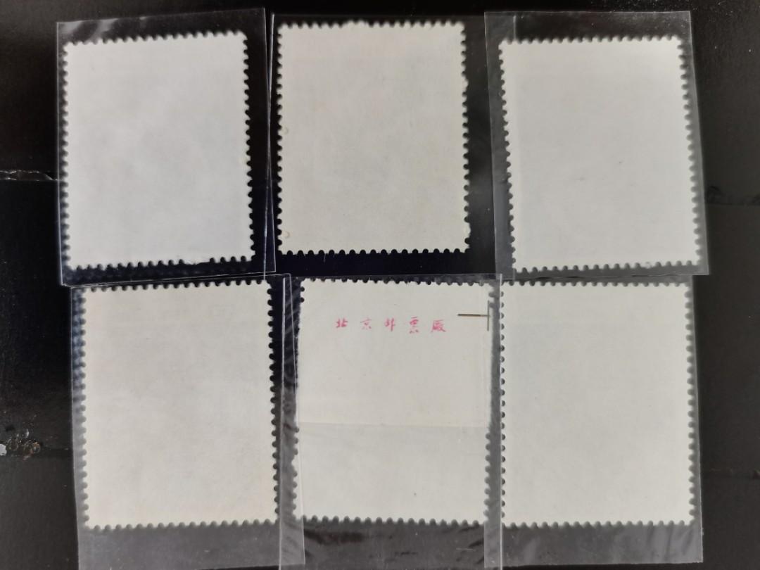 中国切手 【 1987年 中国人民郵政 T120 古代神話 6種完 】 合計 6シート （