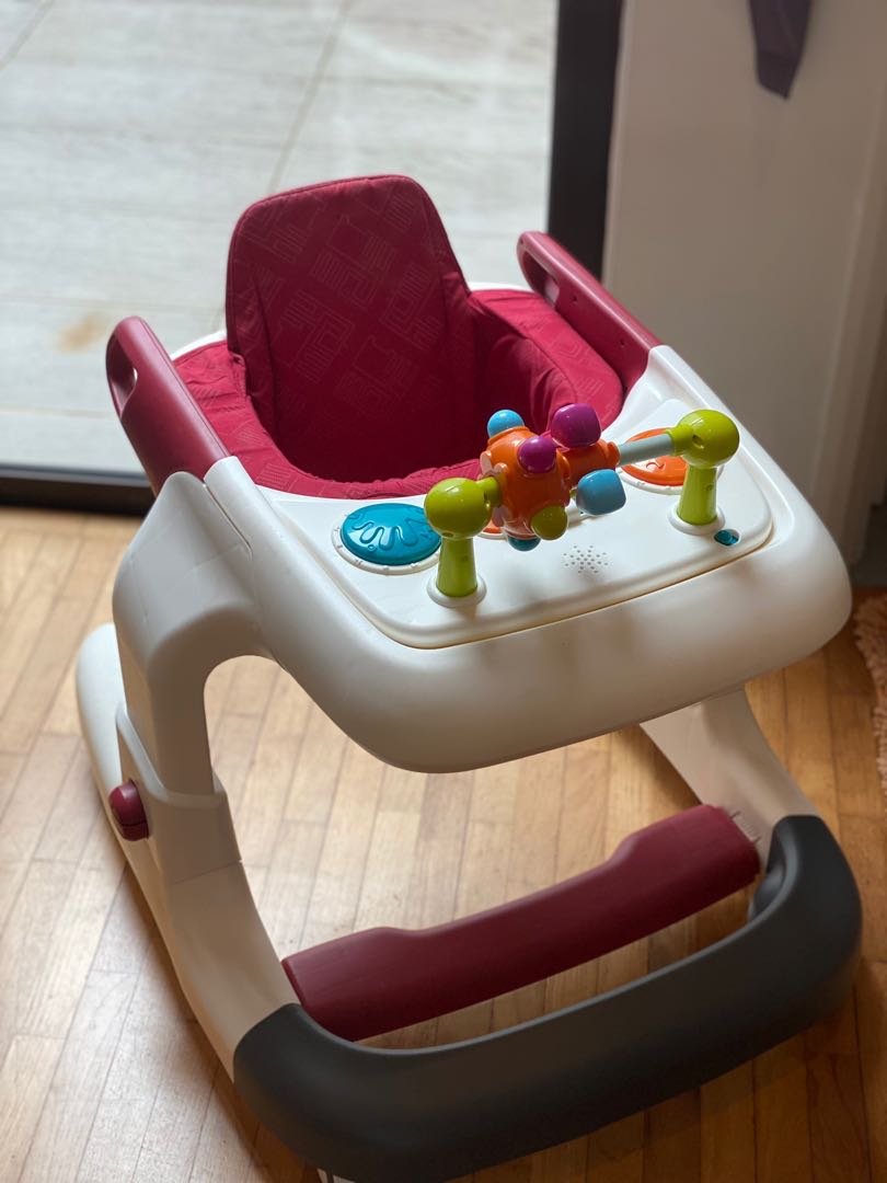 2 In 1 Baby Walker With Nice Color Babies Kids Toys Walkers On Carousell
