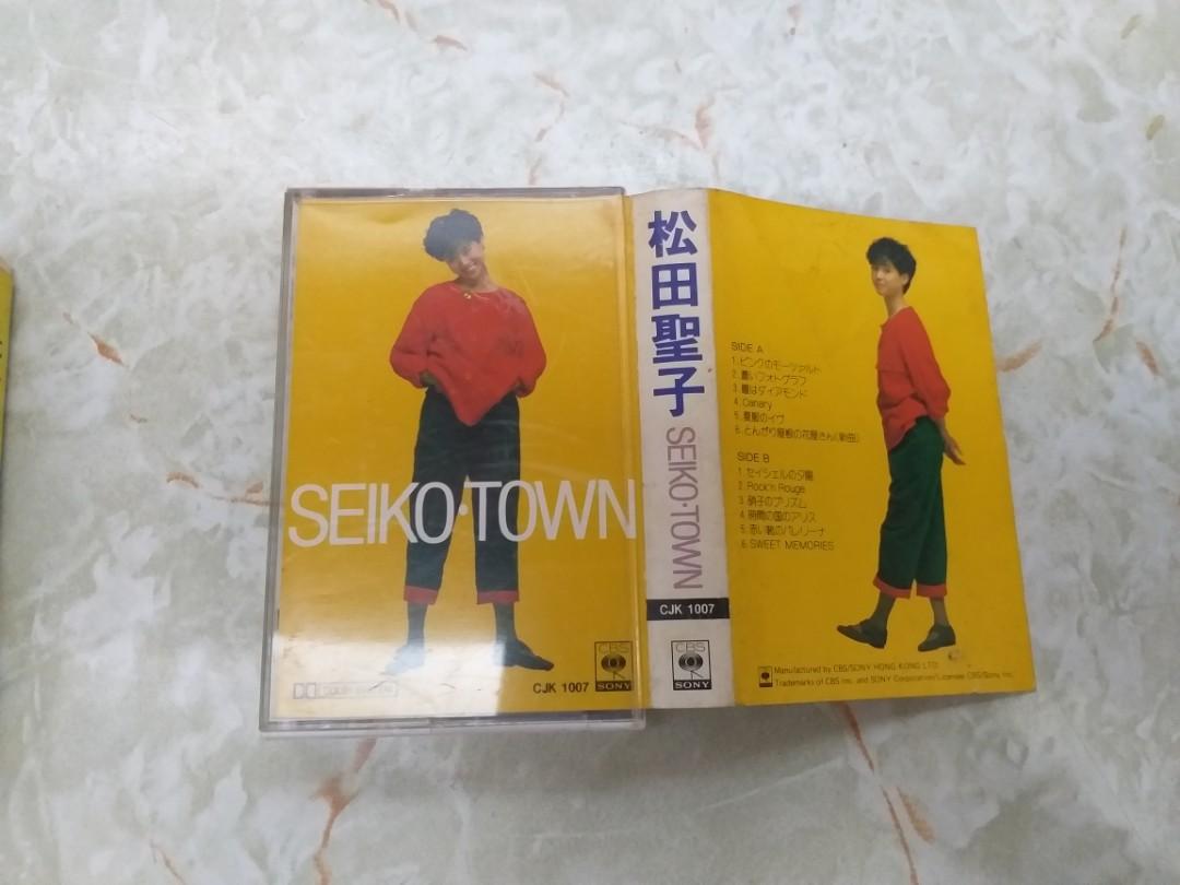 卡帶舊版松田聖子Seiko Town 卡式帶, 興趣及遊戲, 音樂、樂器& 配件