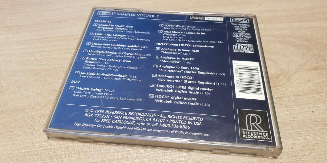 美國版 SAMPLER VOLUME 2 CD碟 95年MADE IN USA 正版碟, 興趣及遊戲