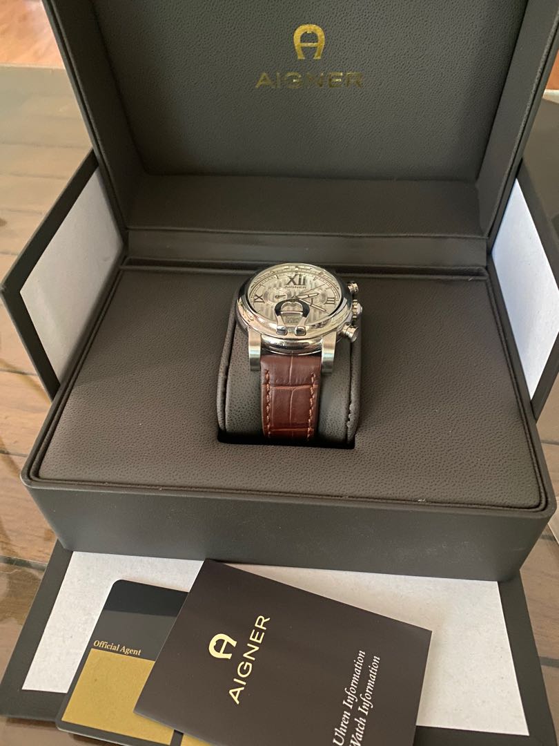 Aigner BARI a37500, Barang Mewah, Jam Tangan di Carousell