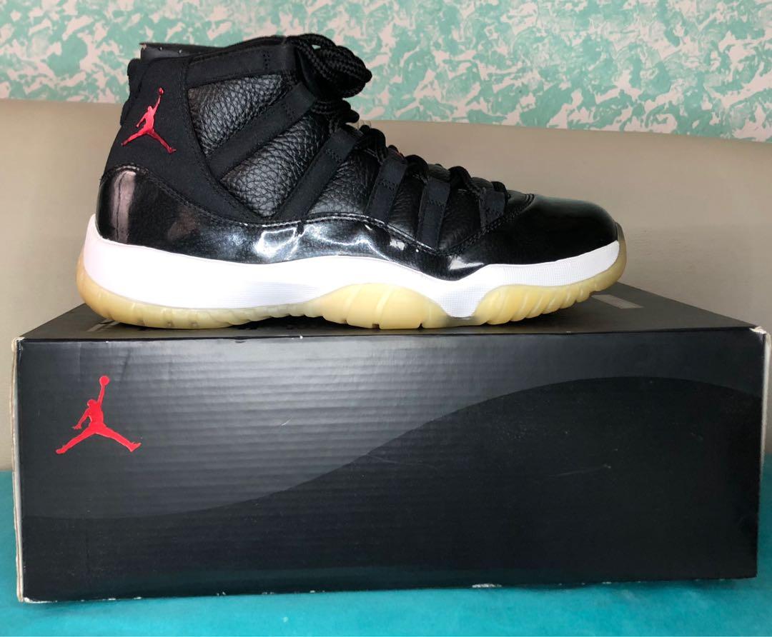 Air Jordan 11 RETRO 72-10 (Category: Sneakers) located in Manila. Submitted by alb5d63 (Listing ID 1099796066, Image 1). Description: The item was used only occasionally in events and in mall in rotation with my other pairs of AIR JORDAN sneakers. The Air Jordan 11 Retro 72-10 was by released by Jordan Brand and Nike in celebration and commemoration of 72 winning streak in a regular season with a Championship Ring! For sure buyers only please kin