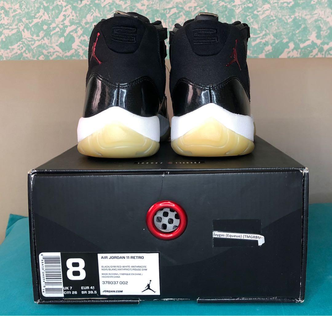 Air Jordan 11 RETRO 72-10 (Category: Sneakers) located in Manila. Submitted by alb5d63 (Listing ID 1099796066, Image 3). Description: The item was used only occasionally in events and in mall in rotation with my other pairs of AIR JORDAN sneakers. The Air Jordan 11 Retro 72-10 was by released by Jordan Brand and Nike in celebration and commemoration of 72 winning streak in a regular season with a Championship Ring! For sure buyers only please kin