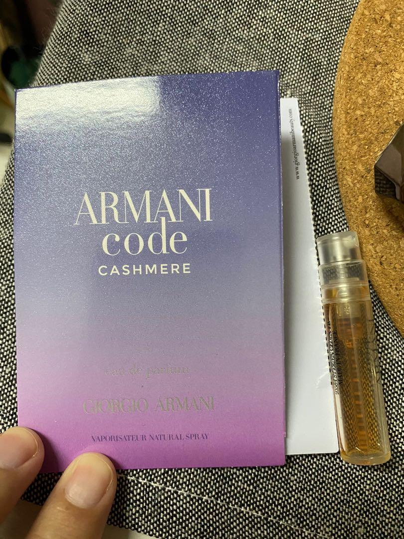 Armani code cashmere 100 sales ml