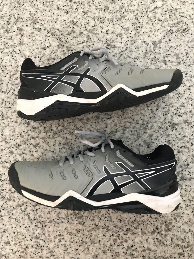 Asics gel resolution 7 grey outlet