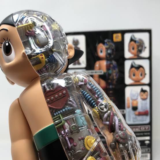 Astro Boy Mechanical (clear version) (Category: Figurines & Statues) located in Pasig City. Submitted by thegentlemangeek (Listing ID 1099743698, Image 1). Description: Original alloy figure - Official Tezuka Productions - comes in box (sealed) - 23cm height *offers accepted .
