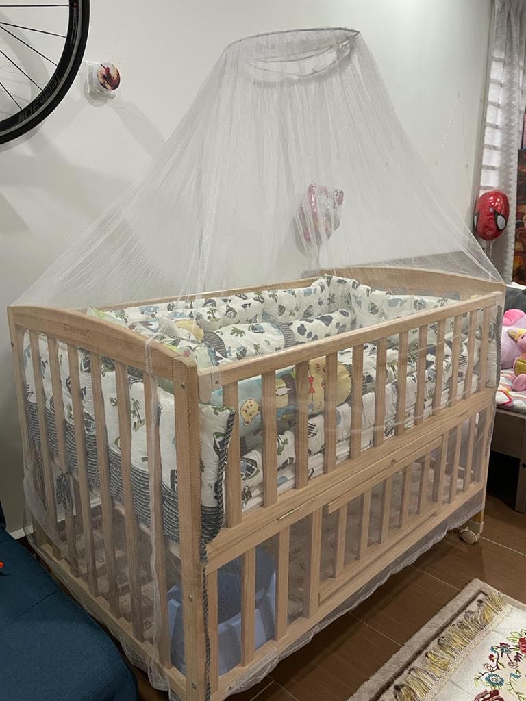 Baby Cot, Babies u0026 Kids, Cots u0026 Cribs on Carousell