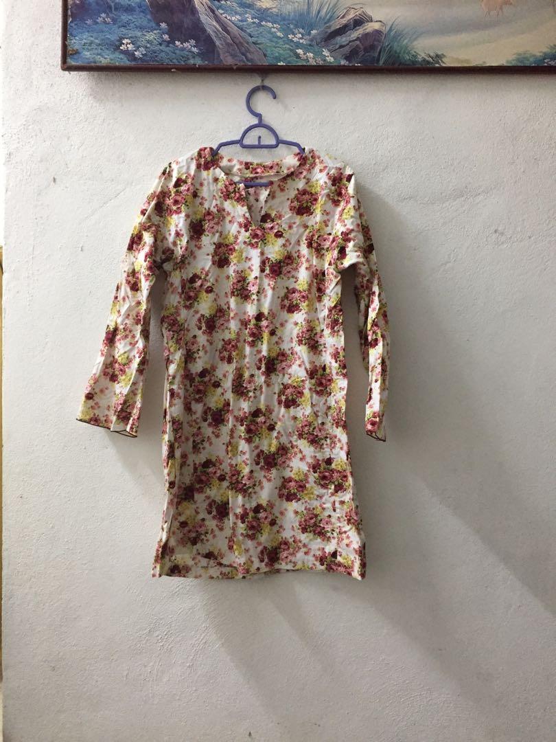 Baju Kurung English Cotton Women S Fashion Clothes Others On Carousell
