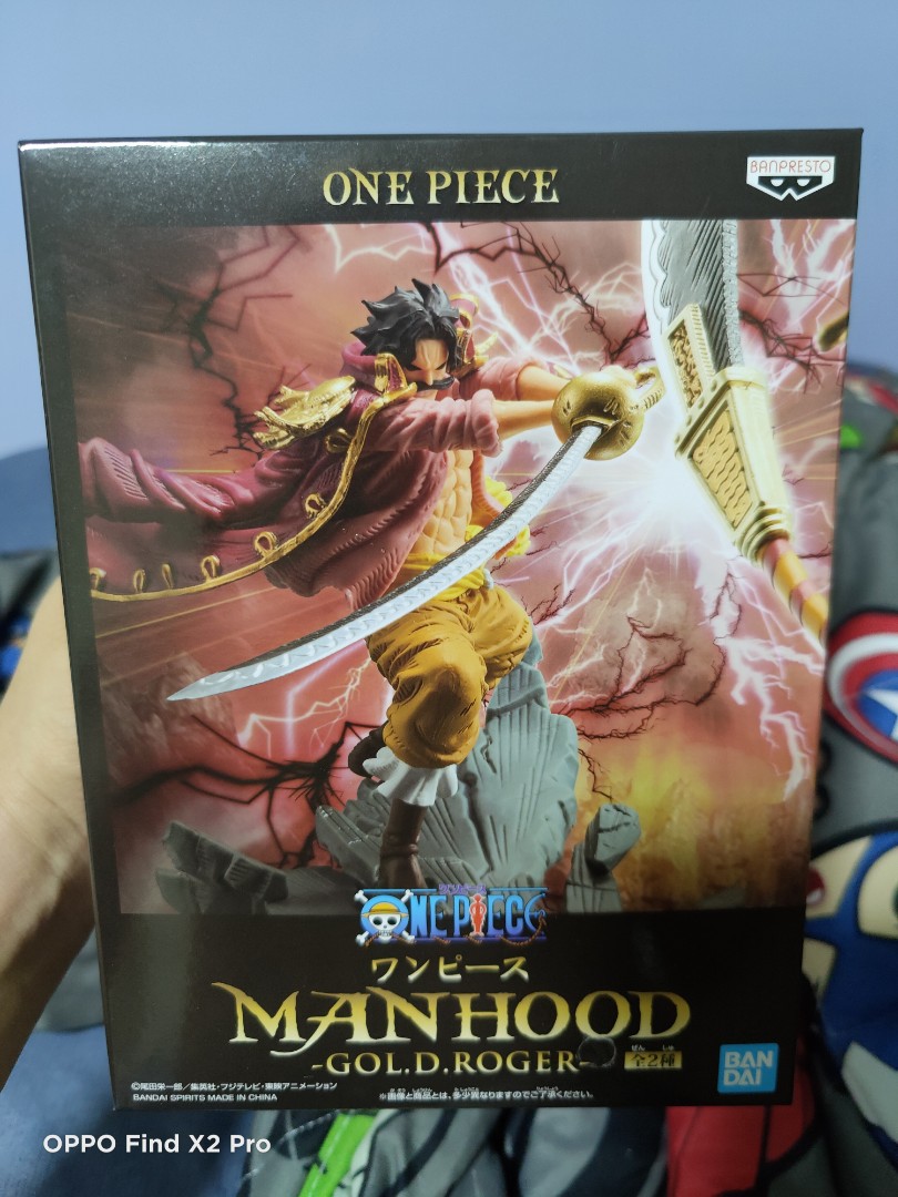 Banpresto One Piece Manhood Gol D Roger Hobbies Toys Toys Games On Carousell