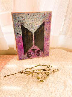 BTS canvas art