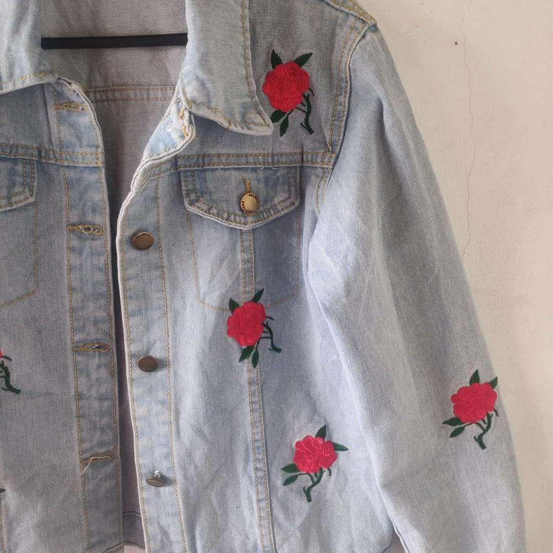 Buru Judy Vintage Trucker Denim Jacket 