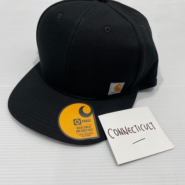 Buy Carhartt Men's Firm Duck Flat Brim Cap at Ubuy India