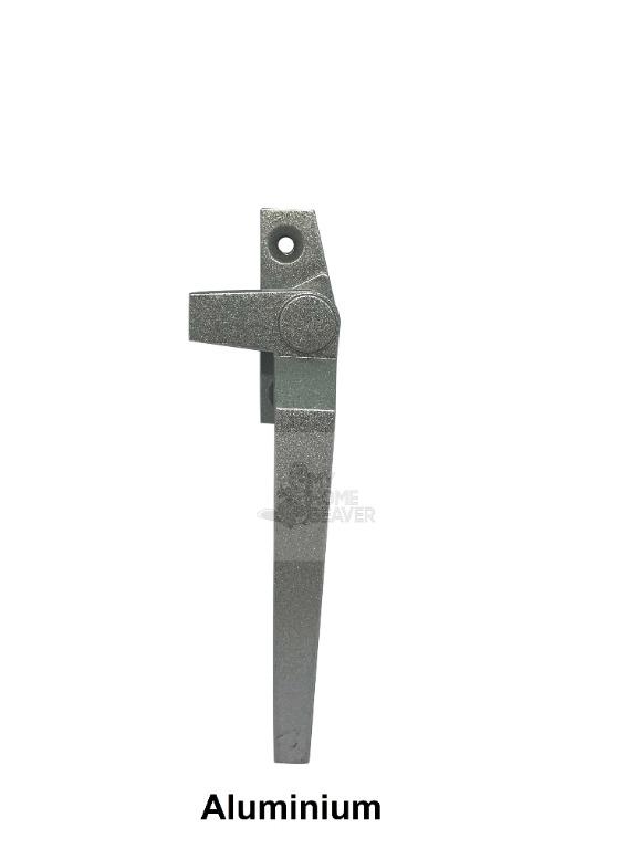Casement Window Handle Hole To Hole 3 9 Cm White Black Aluminium Everything Else On Carousell