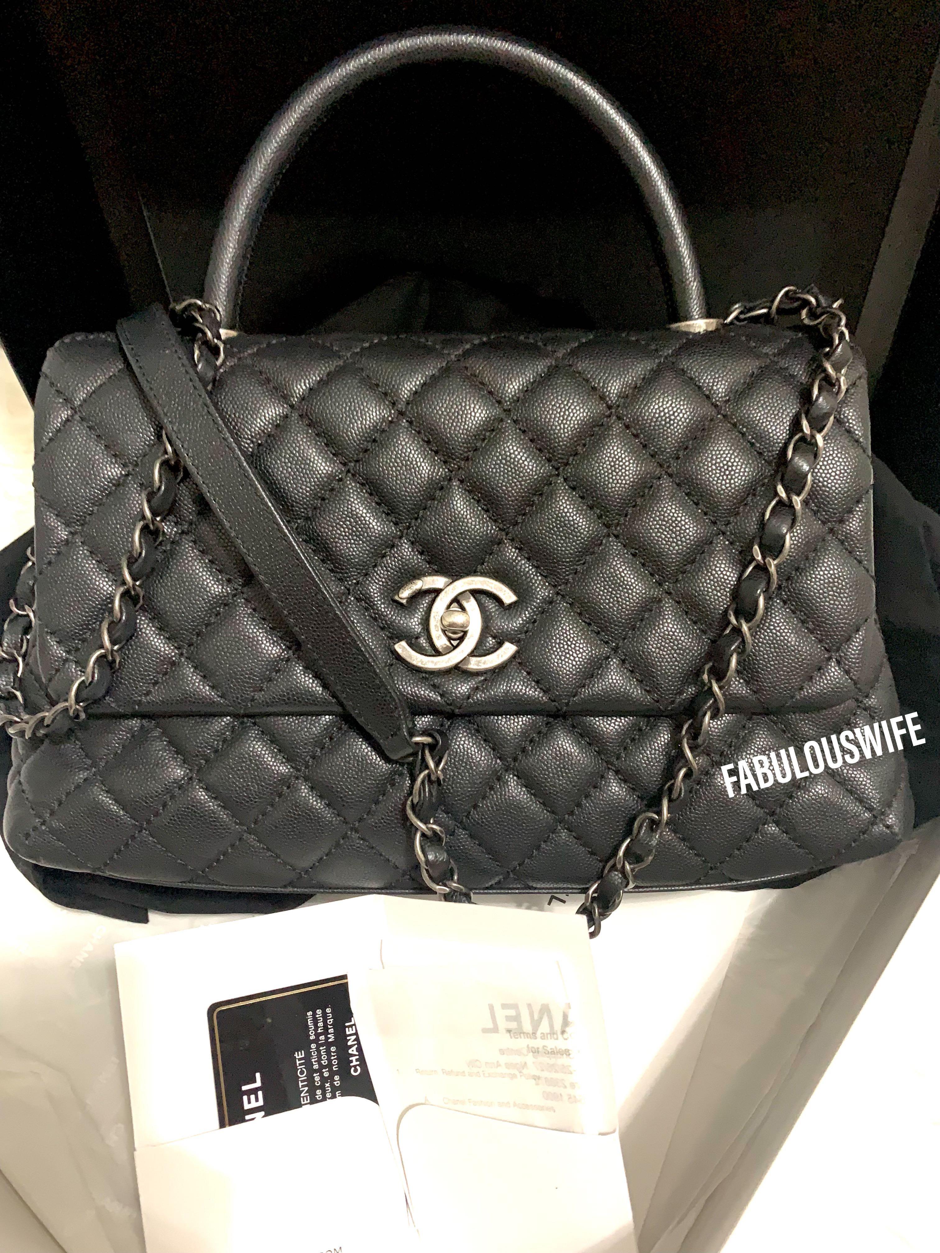 Chanel Coco Handle Rhw Medium Size Women S Fashion Bags Wallets Cross Body Bags On Carousell