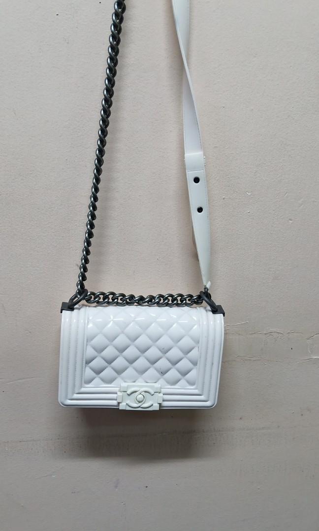 Chanel Le Boy Jelly bag, Women's Fashion, Bags & Wallets, Purses & Pouches  on Carousell