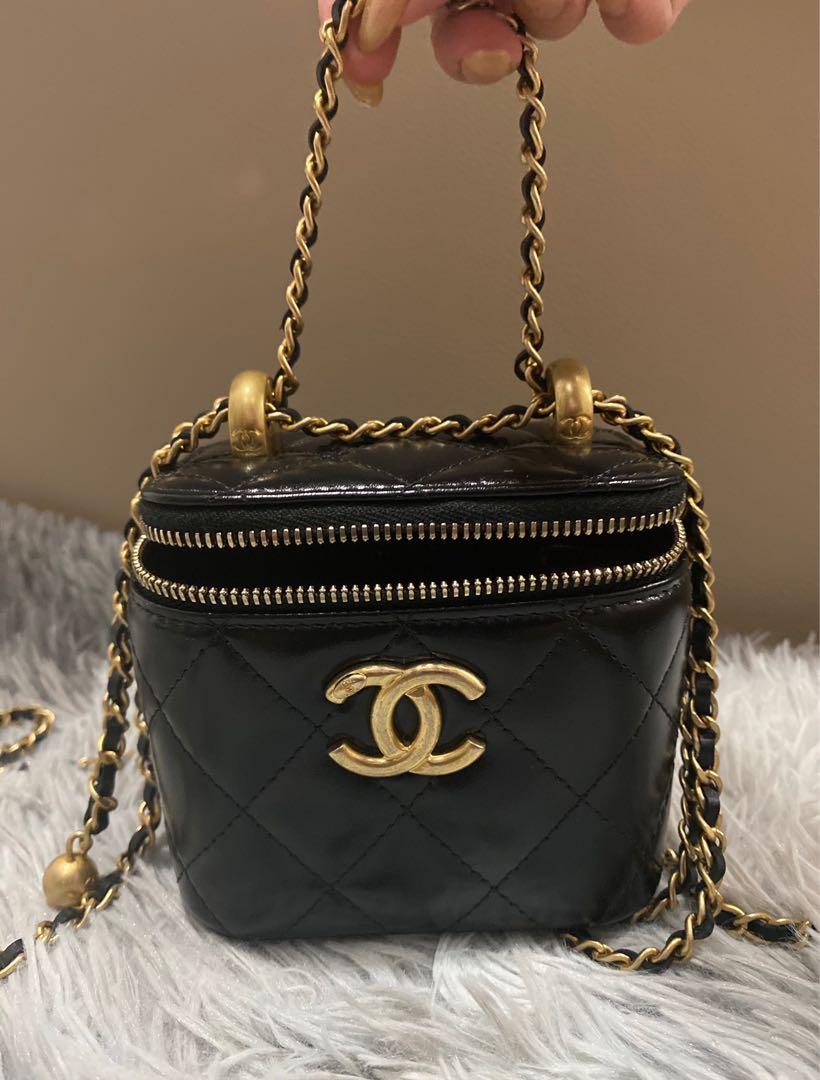 Chanel Top Handle Vanity Bag, Luxury, Bags & Wallets on Carousell