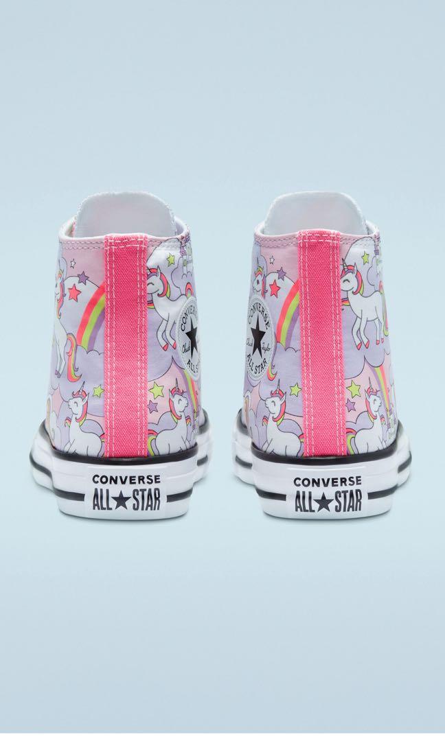 BRAND NEW in stock Converse Neon Unicorn Rainbow Chuck Taylor All