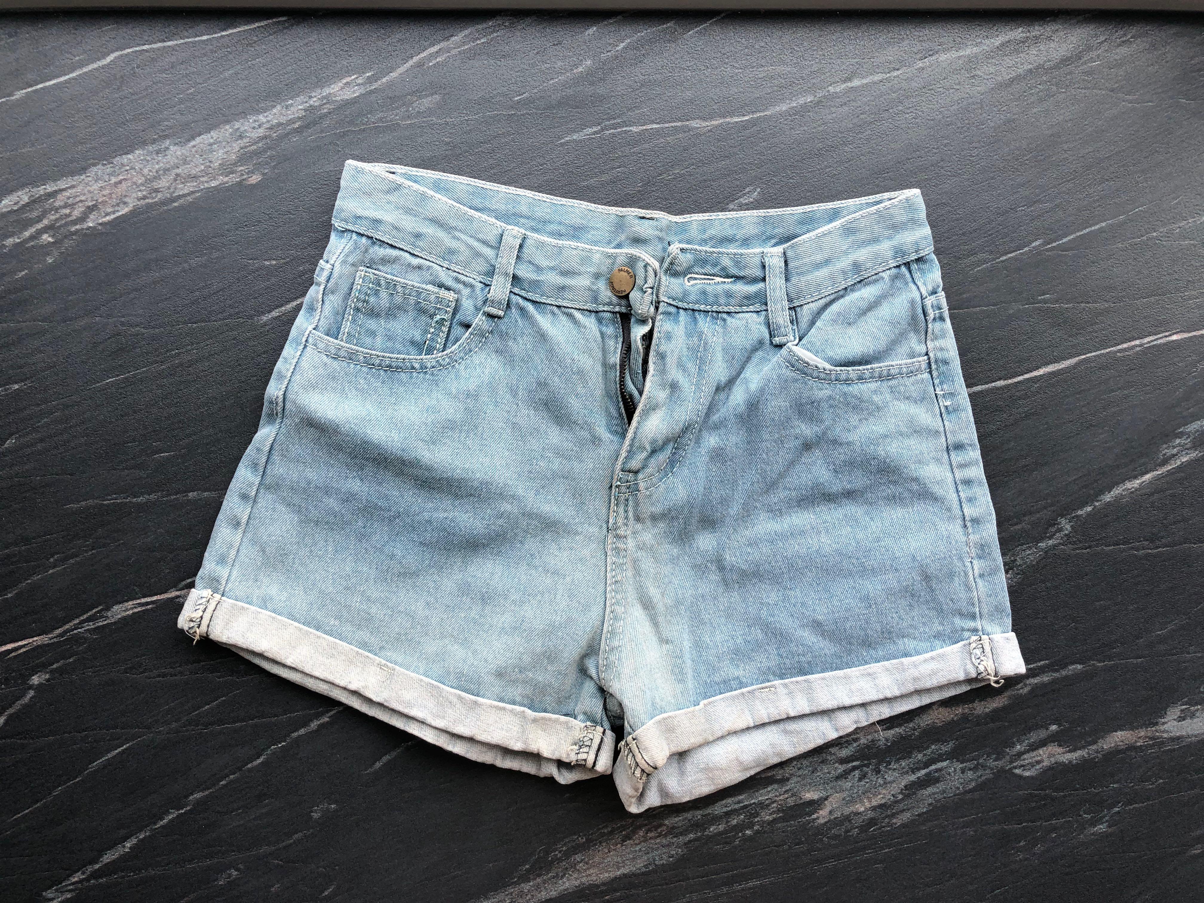 Cute ripped denim shorts clearance