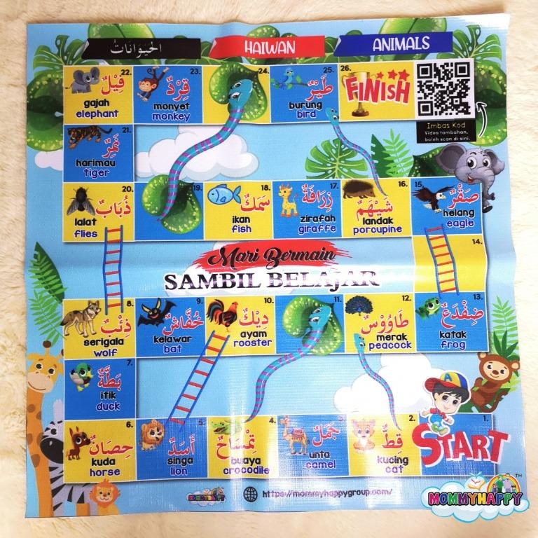 Dam Belajar Bahasa Arab Toys Games Board Games Cards On Carousell