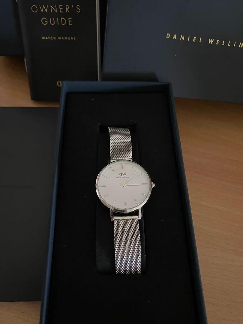 Daniel Wellington Classic Petite Sterling Silver Watch