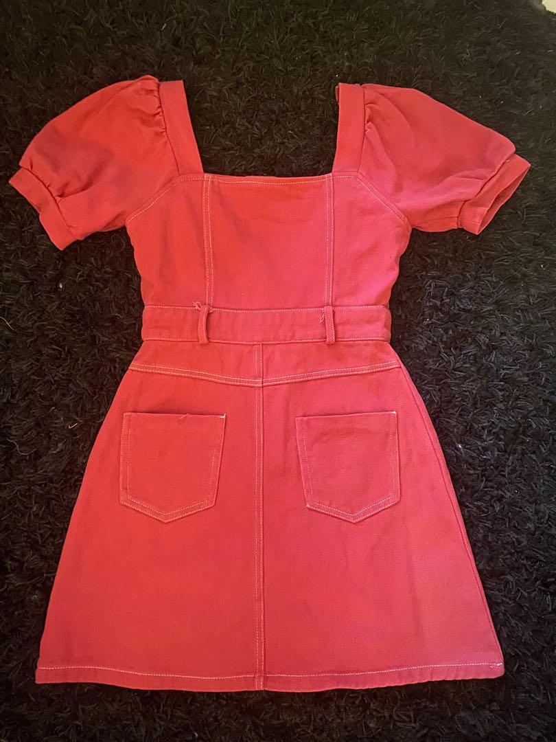 Denim dress Puff sleeve (Category: Dresses) located in Paranaque City. Submitted by andcolli (Listing ID 1099799856, Image 2). Description: Denim Dress Puff sleeve Waist 24-25 inches Length 30 inches .
