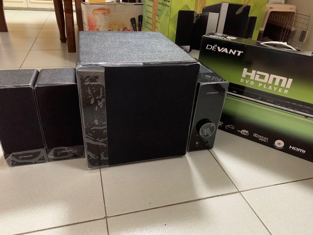 Devant 2.1 discount channel speakers