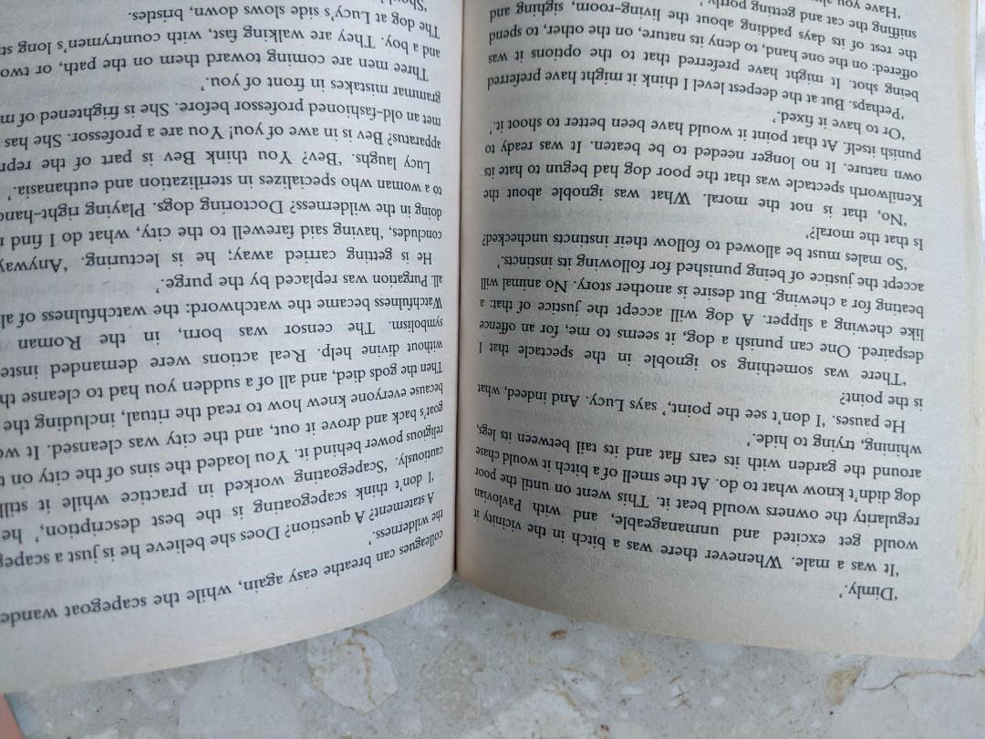 Disgrace by JM Coetzee, Hobbies & Toys, Books & Magazines, Fiction