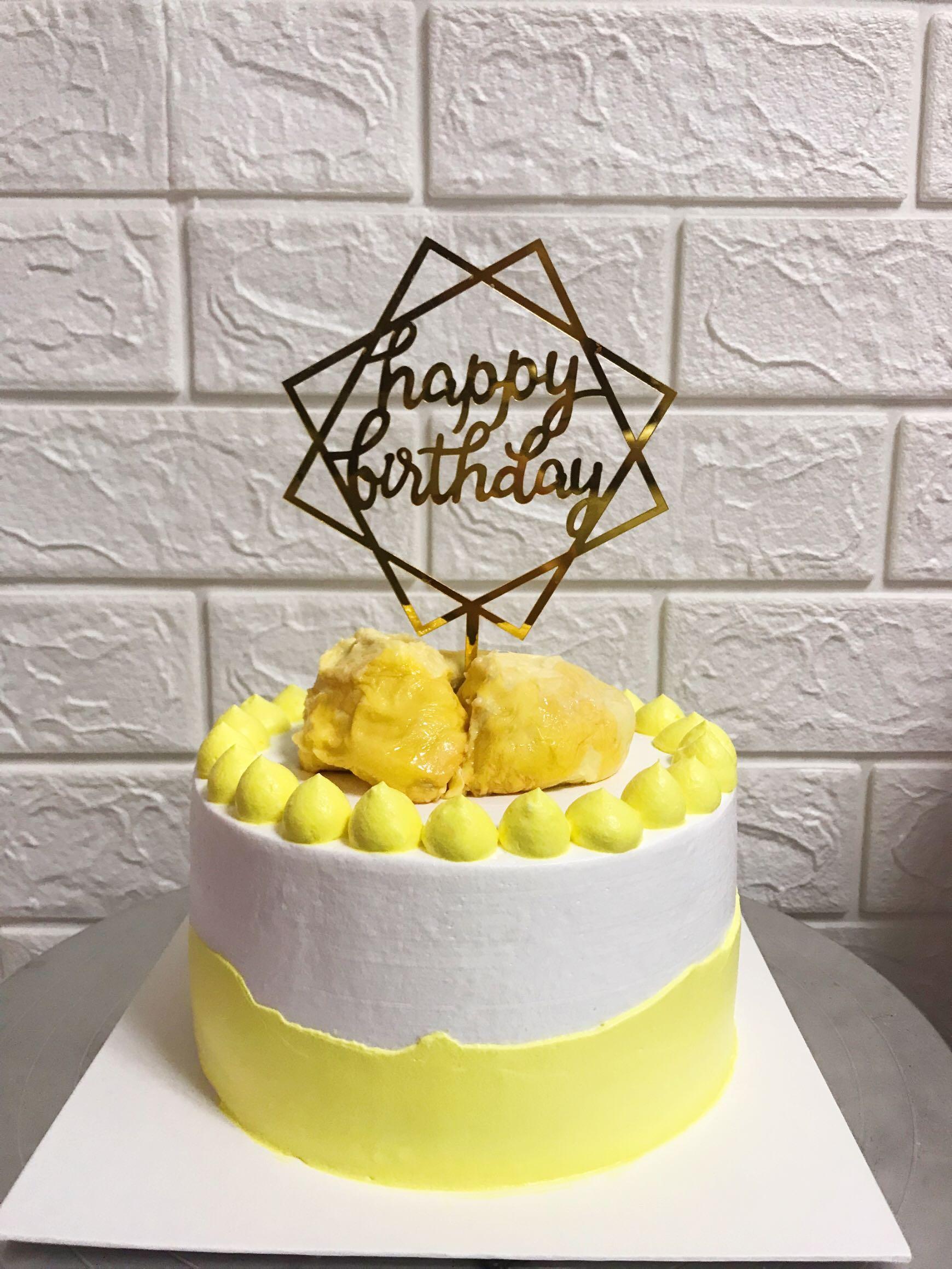 Durian themed cakes | Thức ăn, Tráng miệng, Bánh ngọt