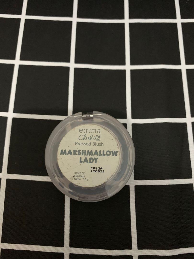 Emina Cheeklit Marshmallow Lady, Kesehatan & Kecantikan, Rias Wajah di Carousell