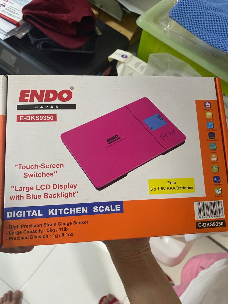 Endo Digital Scale, Furniture & Home Living, Bathroom & Kitchen