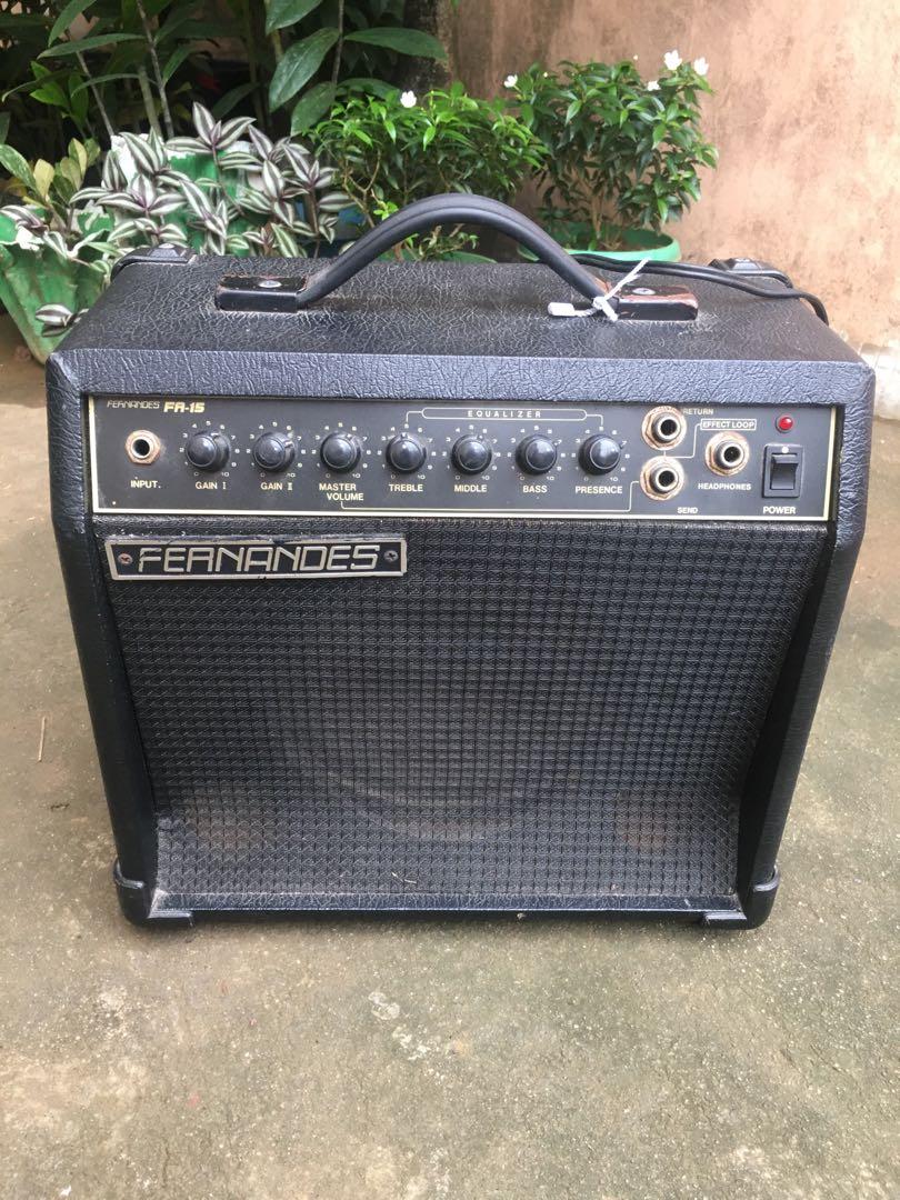 Fernandes Guitar Amps 35 Watts Korea Made Plug And Play Hobbies Toys Music Media Music Accessories On Carousell