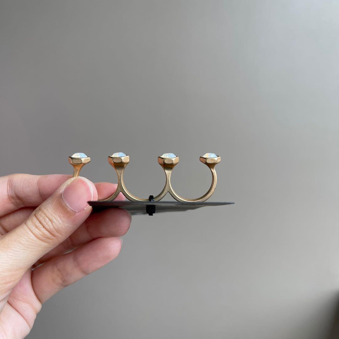 Forever 21 3 Finger Knuckle Ring