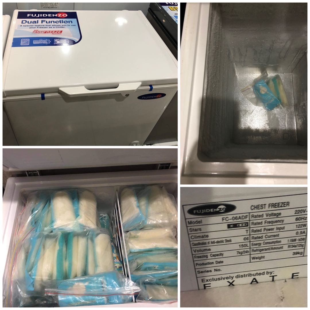 Fujidenzo Chest Freezer (6 cu. ft), TV & Home Appliances, Other Home