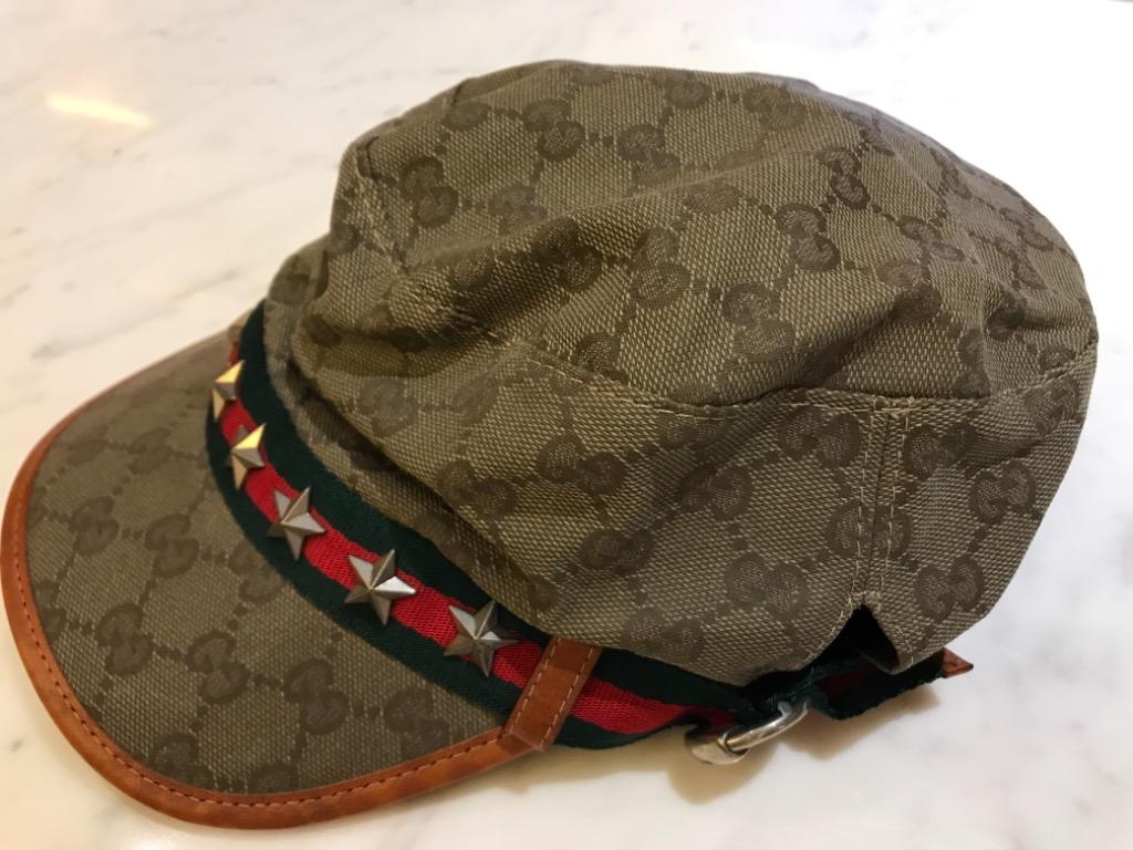 Gucci military cap shop
