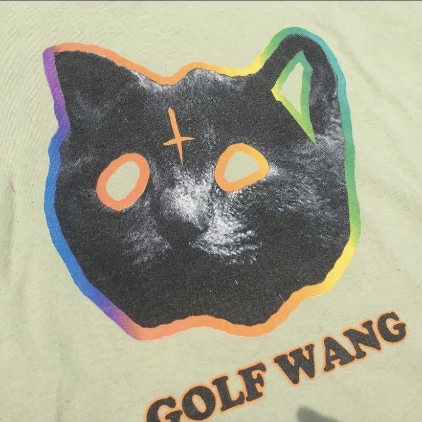 Golf wang 2025 tron cat shirt