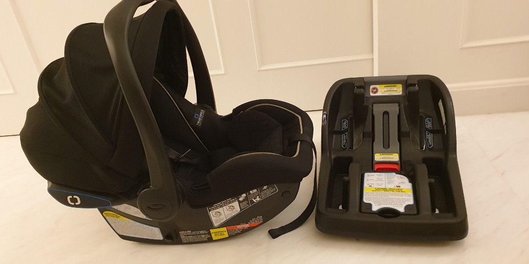 Graco SnugRide SnugLock 35 LX featuring TrueShield Technology car seat baby with base Babies Kids Going Out Car Seats on Carousell