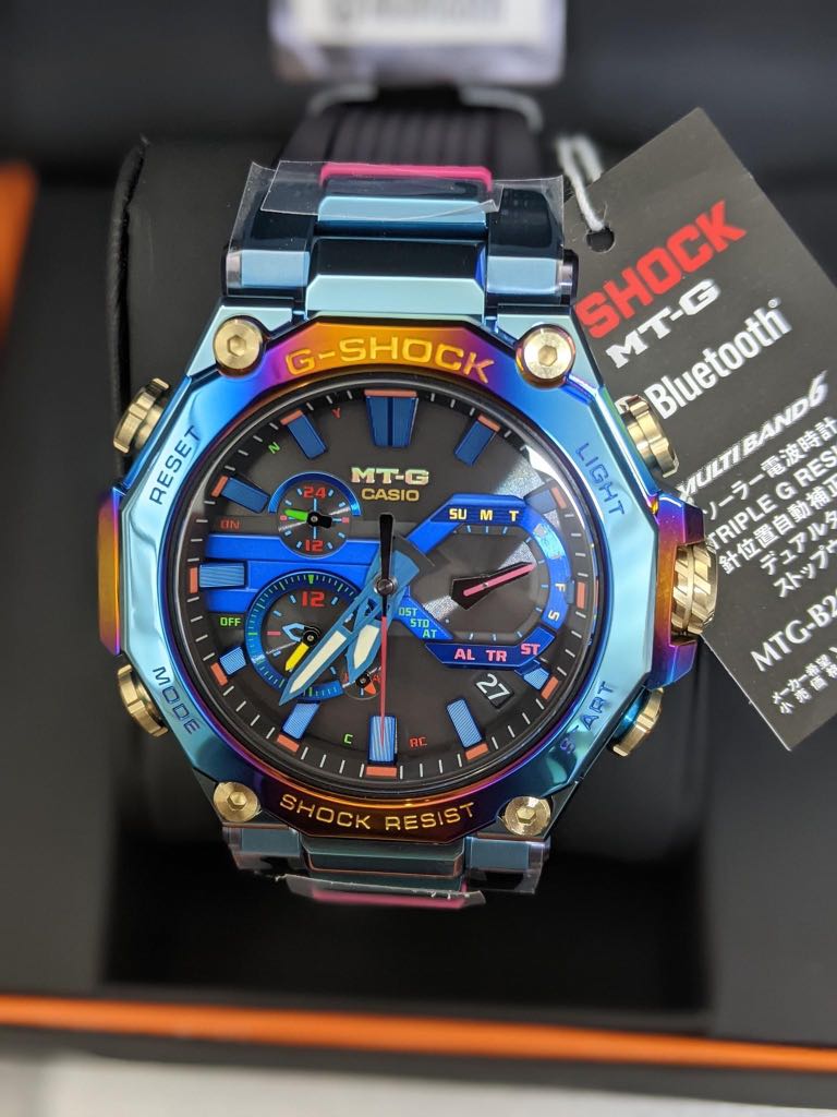 藍鳳凰！！G-Shock Limited Edition MTG-B2000PH-2AJR（保證正貨，全新