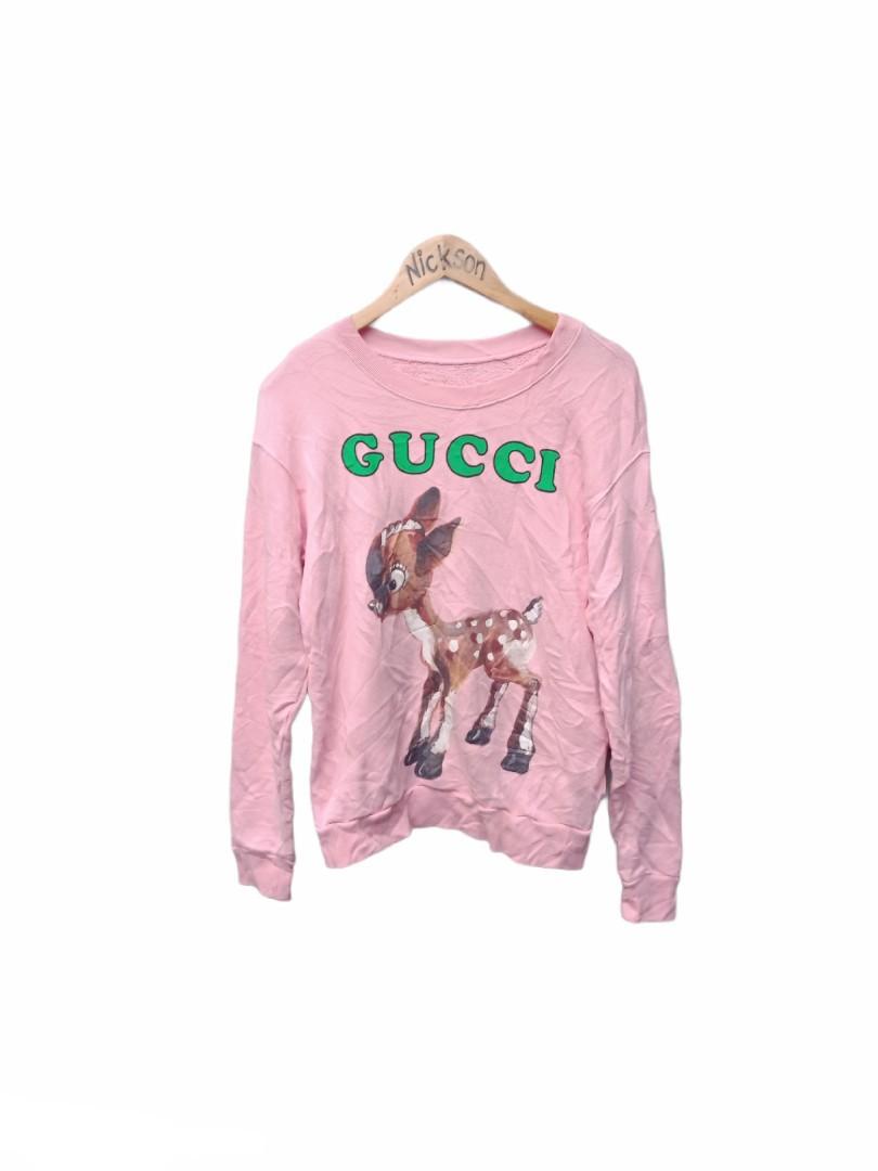 Gucci shop deer sweatshirt