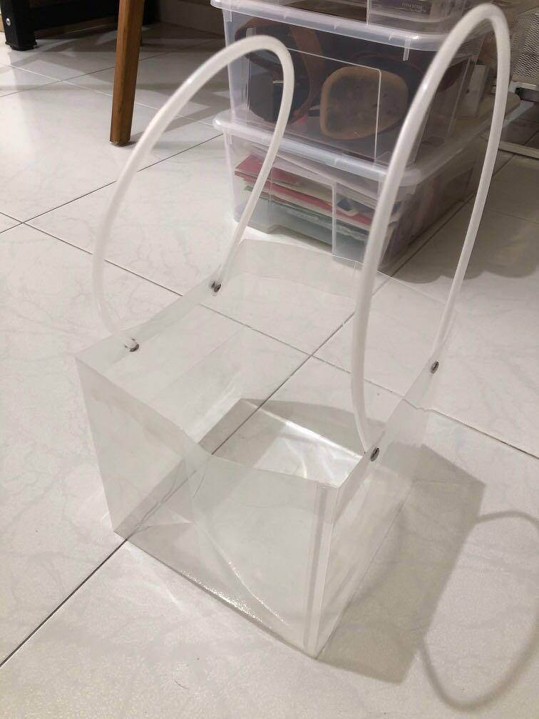 HARD PLASTIC CARRIER BAG, Everything Else on Carousell