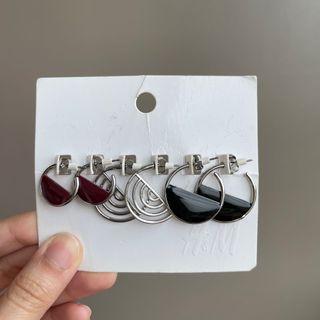 H&M 3-Pair Earrings Set