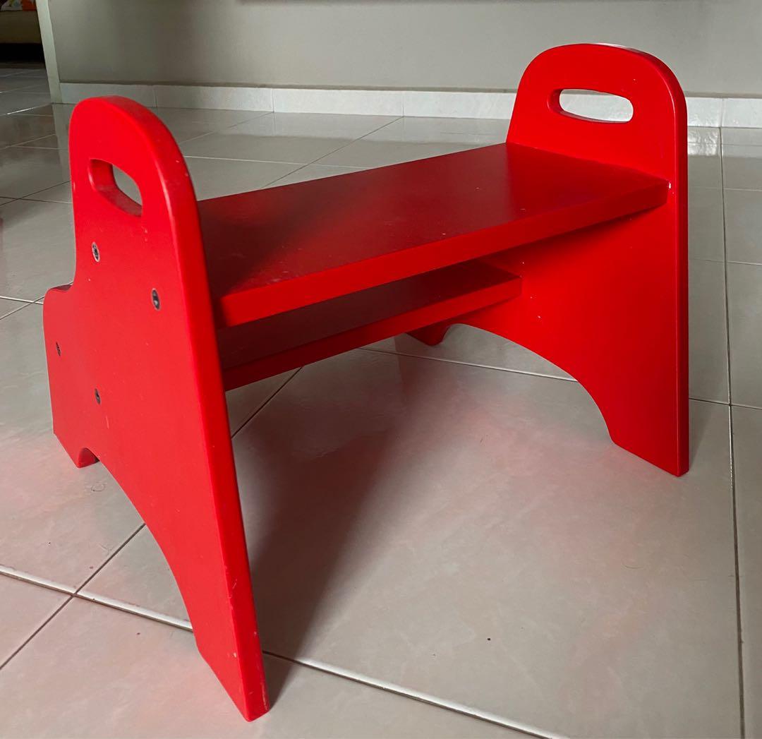 Ikea TROGEN Children step stool chair bench nursery, Babies & Kids