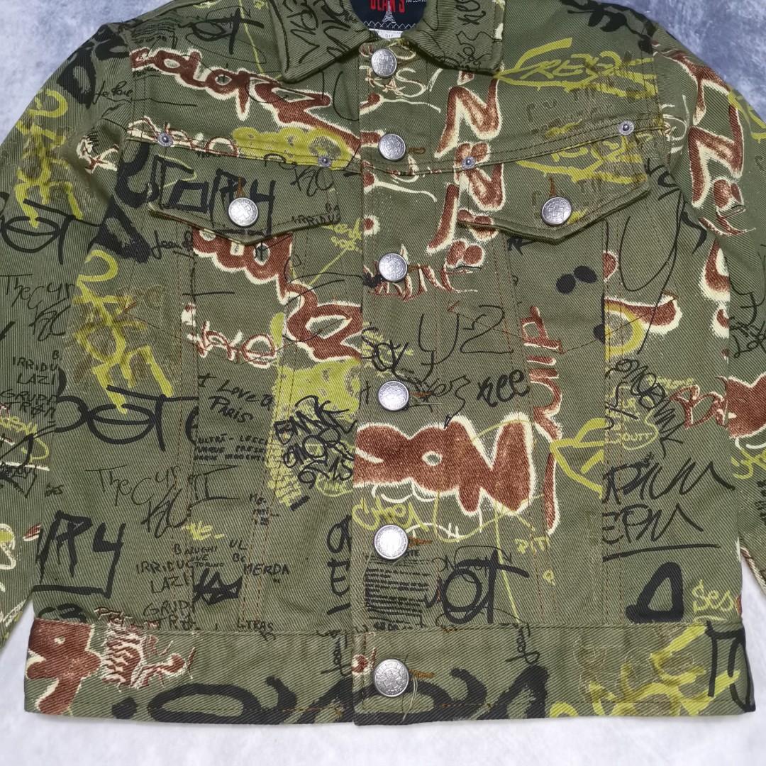 Jean Paul Gaultier Graffiti Denim Jacket