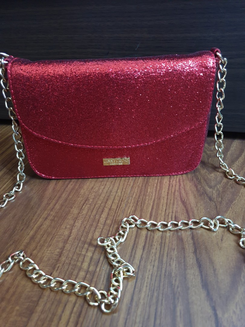 Jimmy choo bag red outlet