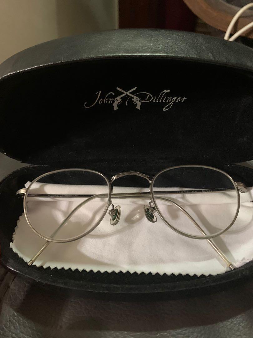 John Dillinger Metal Frame Spectacles / Glasses (Owndays), Men's ...