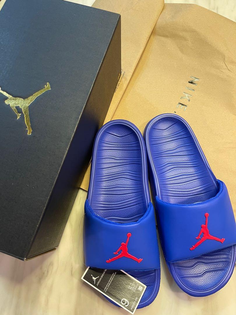 jordan break slipper