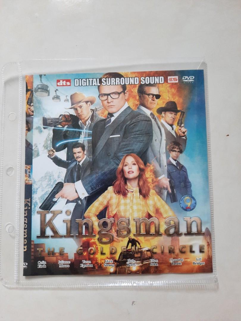 Kingsman: Golden Cirlce DVD, Hobbies  Toys, Music  Media, CDs  DVDs on  Carousell