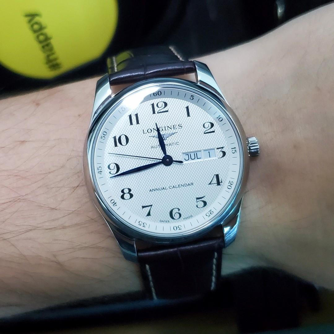 Longines The Master Collection Annual Calendar, Luxury, Watches On Carousell
